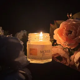 moheb Caramel Vanilla Scented Candles | Dining, Bedroom, Gifting | Candle image 2