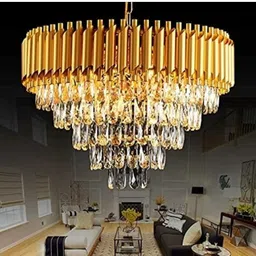 baslash 600mm LED Crystal Big Size Jhumar Lamp Ceiling Light Chandelier Ceiling Lamp-picture-20