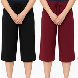 Women Multicolor Capri-image-92