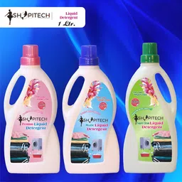 shopitech Easy Wash Liquid Detergent, Suitable for top load detergent and front load liquid detergent, Wash Detergent for Machine and Hand Wash -1 Liter Fresh Liquid Detergent (1000 ml) Fresh Liquid Detergent-picture-13