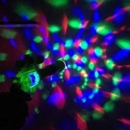 hk toys Strike Gun Toy with 3D Projection Lights and Music,12-inch Action Toy for Kids image 2