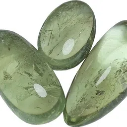 aldomin Green Quartz Tumble 3 Pc Polished Rectangular, Square, Angular, Oval, Round, Asymmetrical Crystal Pebbles-picture-16