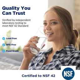 vostok by acura (ACURA) Sediment, Pre & Post Carbon Water Filter Inline Cartridge for (RO). Solid Filter Cartridge image 4