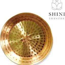 100% Pure Copper Parat Platter, Tokkri, Parat, Platter, Atta Parat Paraat-image-54
