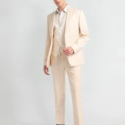 arrow Men Single-breasted Solid Suit image 1