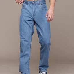 roadster Men Relaxed Fit Mid Rise Blue Jeans image 1