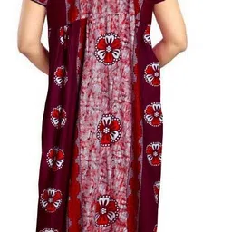 manya fashion Pack of 2 Women Nighty Set image 3