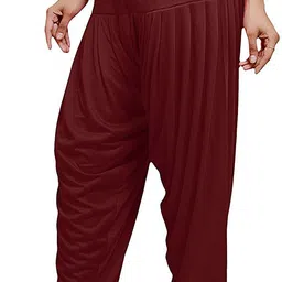 darlingdarling Viscose Rayon Solid Patiala image 4