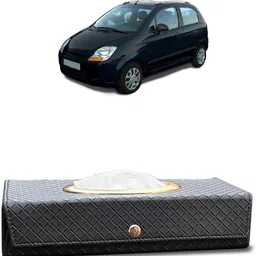 brothertwo Car Tissue Box Holder with 100 Tissue For Chevrolet Spark 2008 Onward Vehicle Tissue Dispenser-picture-36