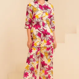 zeba zain boutique Top Palazzos Co-ords Set image 2