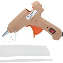woieng 20 WATT (PEACH) | 7MM 15 GLUE STICKS TRANSPARENT | Standard Temperature Corded Glue Gun-picture-35