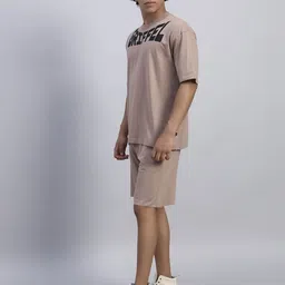 griffel Tshirt Regular Shorts Co-ords Set image 4