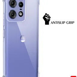 gklcase Pouch for Moto Edge 50 Pro (TPU, Transparent) image 4