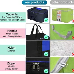 yakuza 45 L Black, Blue Laundry Bag image 5