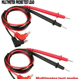 2 Pair 1000V Banana Plug Multi Meter Tester Universal Probe Test Leads Pin for Digital Battery Tester-image-57