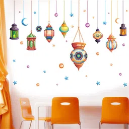 ampire 140 cm Wall Stickers Hanging Lamps Arabic Artistic and Colorful Living Room Art Self Adhesive Sticker-picture-10
