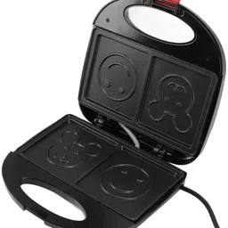 deodap Double Sided 750W Electric Sandwich Maker – Fast & Even Heating Toast image 2