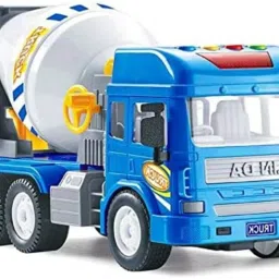 radhey preet Friction Power Version Cement Mixer Truck With Light & Sound RP316-picture-36