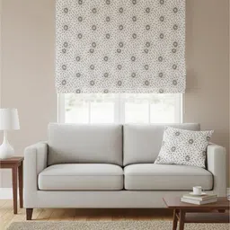 ubh FAUX LINEN_PRINTED_FABRIC Curtain Fabric image 5