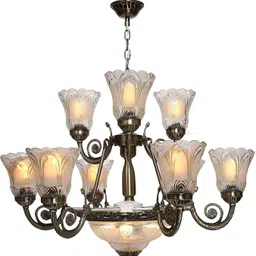 gauvik 8827 12 LIGHT Jhoomar/Chandelier for Restaurant,Bedroom,Living Room,Home Decor Chandelier Ceiling Lamp-picture-28