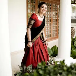 vadtalwala Solid Semi Stitched Lehenga Choli image 4