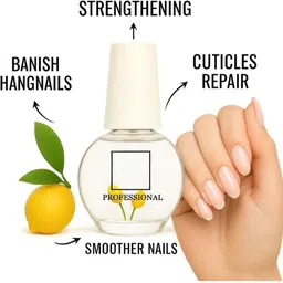 glowsync Cuticle oil lemon bliss Professional Nail Art Dried Flowers Softener 15 MI Transparent image 3