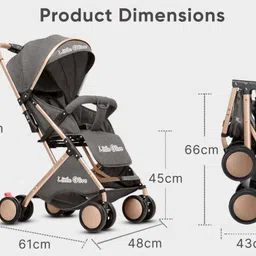 little olive BabyJoy Stroller For Kids Stroller image 5