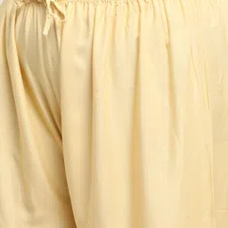 miss desire Women Relaxed Beige Viscose Rayon Trousers image 4