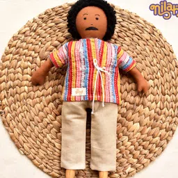 Nilah's Appa in Multi-colour Shirt-image-68