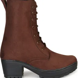 ishransh Casual Calf Long Boots For Women image 5