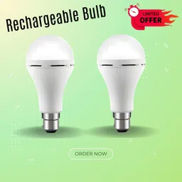 guggu Rechargeable Emergency Bulb 12W Inverter Rechargebale Emergency Bulb_Pack_2SF457 3 hrs Bulb Emergency Light-picture-27