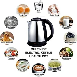 kedari F58_Kettle Extra Large Stainless Steel Electric Kettle with Auto Shut Off Electric Kettle image 4