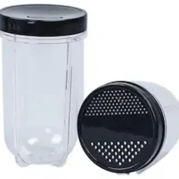 nakodawonder Wonderchef Big & Small Jar Combo Original with base and cup 500ml +300ml Mixer Juicer Jar image 5