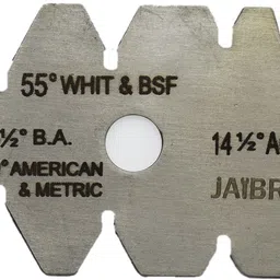 jaibros Screw thread cutting gauge Radius Gauge image 2