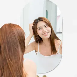 adinath creators Capsule Shape 12x18 inch Bathroom Mirror image 2