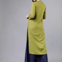 espen Women Viscose Rayon Kurta Palazzo Set image 2