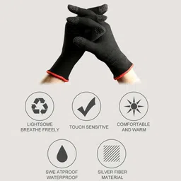 frokht Gaming Gloves, Anti-Sweat Breathable, Highly for All Mobile Phone Game Gym & Fitness Gloves-picture-13