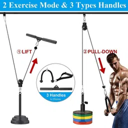 iris Cable Pulley System for Exercise (34in1) Home Gym Combo image 3