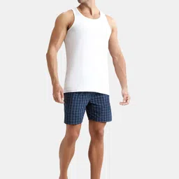 jockey Pack of 3 8820 Super Combed Cotton Round Neck Men Vest image 5