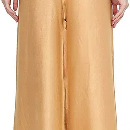 qeheem Pack of 2 Women Regular Fit Black, Gold Cotton Blend Trousers image 2