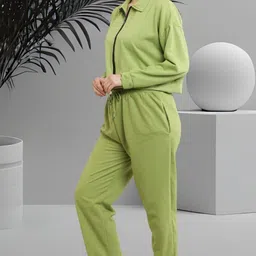 the unicharm Solid Women Track Suit image 4