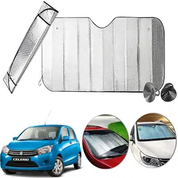 auto pearl Dashboard, Windshield Sun Shade For Maruti Suzuki Celerio-picture-24