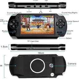 TECHZONE 32 Bit PSP Video Game with Super Mario, Taken-3 and Many More Games_10 Limited Edition image 3