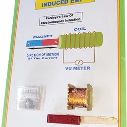 rawat science project Production of Induced EMF & Magnetic Flux Physics Science Working Project Educational Electronic Hobby Kit image 3