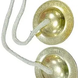 famous manjira manjeera for pooja Instrument jjk27 Kartal Instrument image 3
