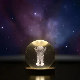 aipom Astronaut Posing Crystal Ball Lamp Table Lamp-picture-48