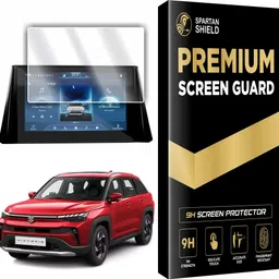 spartan shield Screen Guard for NEW MARUTI SUZUKI VICTORIS 2025+ || 10.1 INCH INFOTAINMENT PROTECTOR || Zxi+ / ZxI+(O) || Anti Fingerprint | Scratch Resistant | HD Clarity || CAR Display Accessories for Car LCD Touchscreen [Not Tempered Glass]-image-19