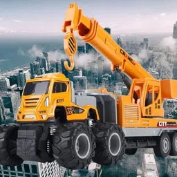 deoxy Construction Truck Toy Friction Powered Push and Go Truck Toys for Kids-picture-29