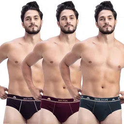 milton Pack of 3 Solid Men Brief-picture-21