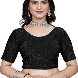 priyanka traders Round Neck Women Blouse-picture-14